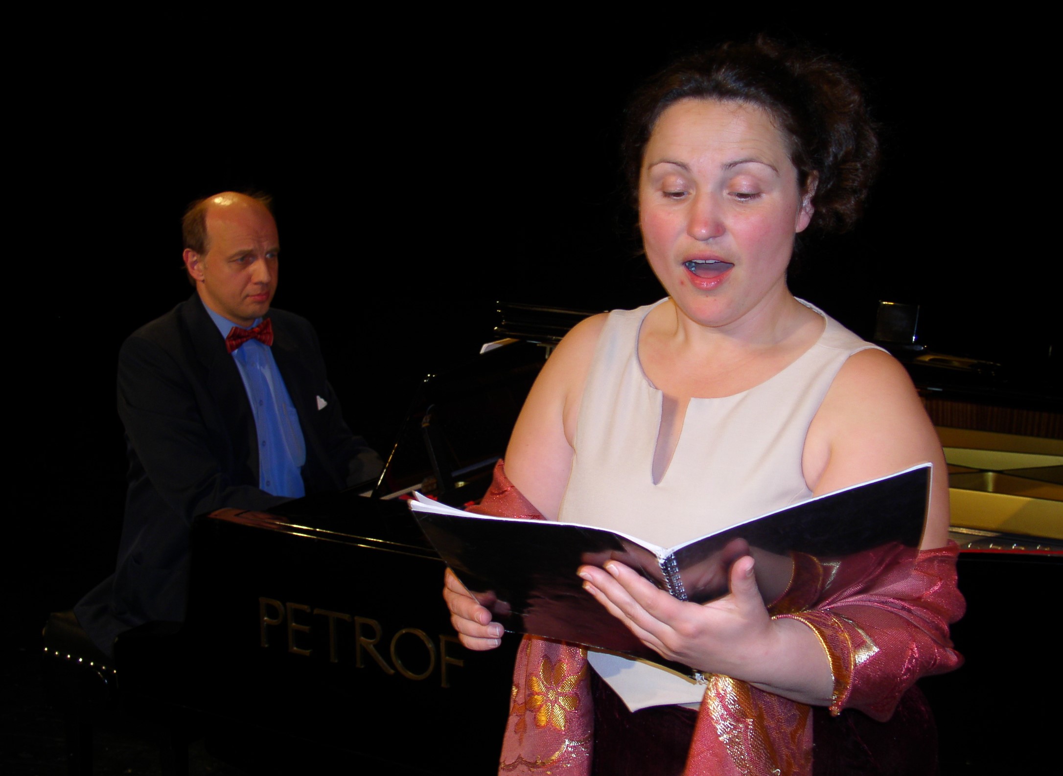 Klasický zpěv na hudebním kurzu v Křemži